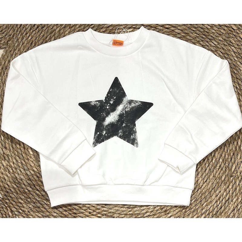 LOSAN FELPA GIROCOLLO FELPATA STAR