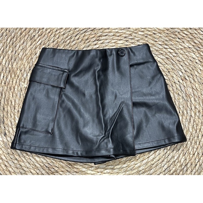 LOSAN GONNA PANTALONE ECO-PELLE