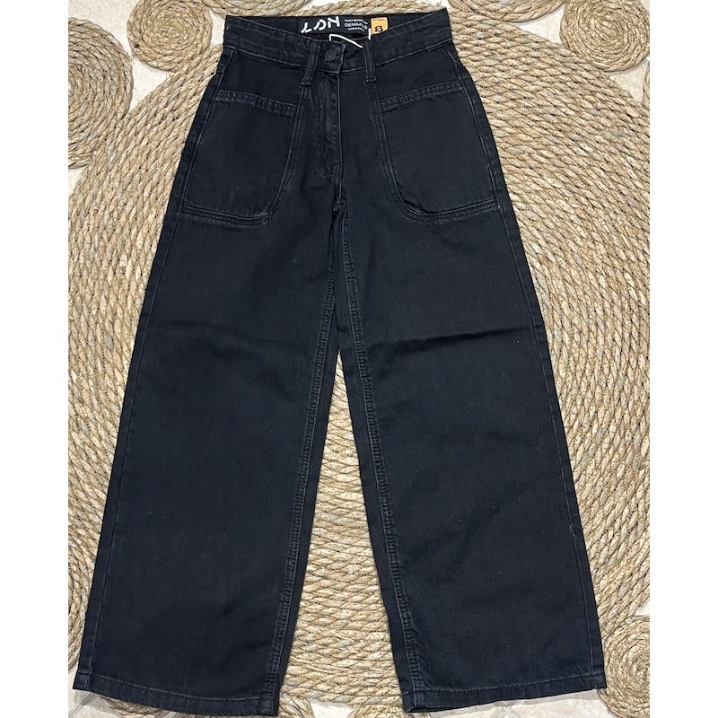 LOSAN JEANS A PALAZZO BLACK