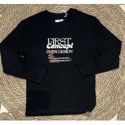 LOSAN MAGLIA M/L BLACK ART