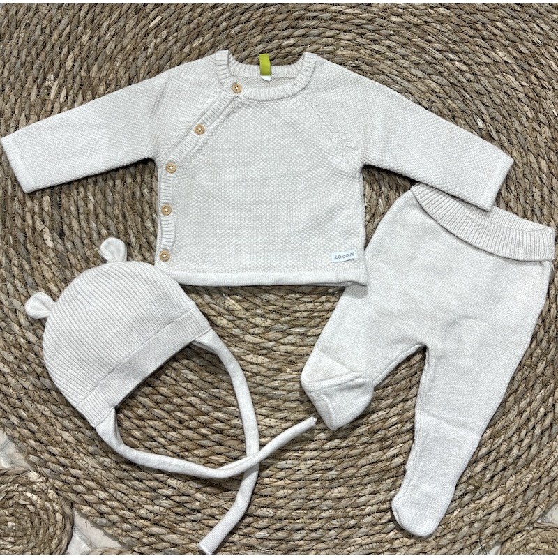 LOSAN COMPLETO IN FILO BEIGE
