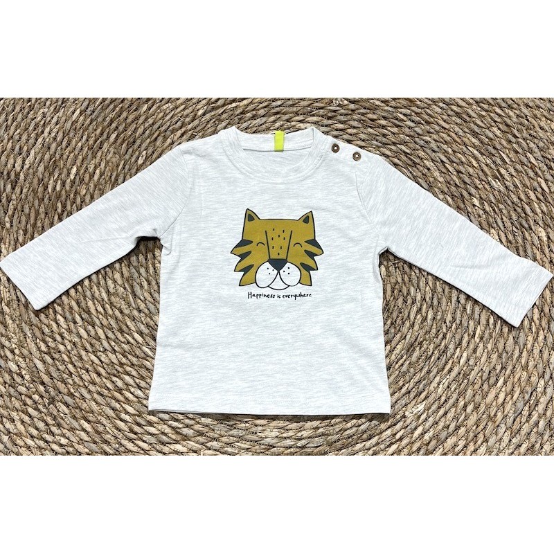 MAGLIA M/L GREY TIGER