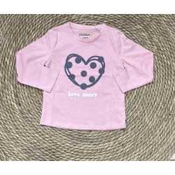 LOSAN MAGLIA M/L PINK LOVE...