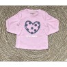 LOSAN MAGLIA M/L PINK LOVE BIMBA