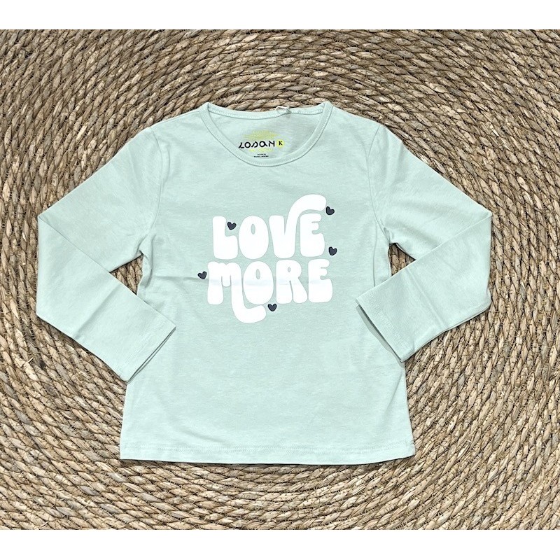 LOSAN MAGLIA M/L MINT LOVE BIMBA
