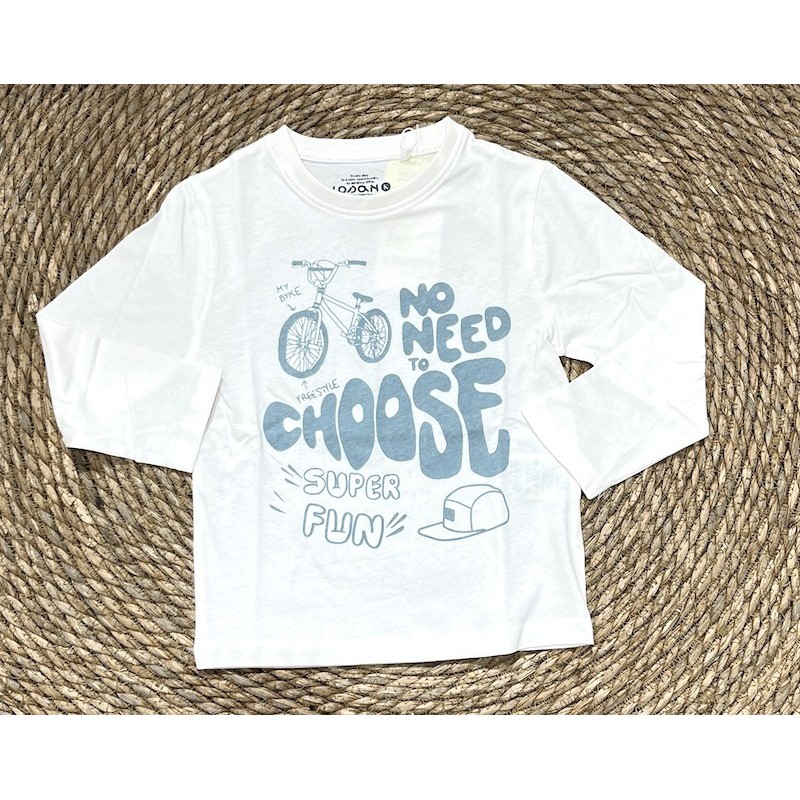 LOSAN MAGLIA M/L WHITE BIMBO