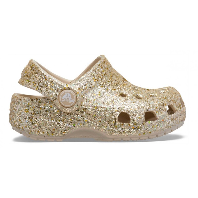 CROCS CLASSIC CHUNKY GLITTER BABY