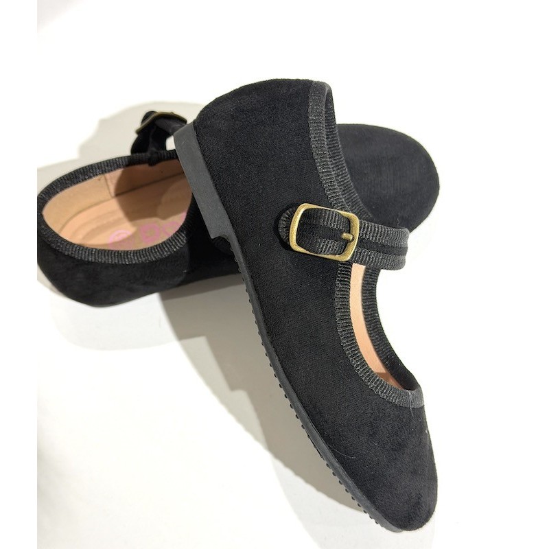 BALLERINA IN VELLUTO BLACK