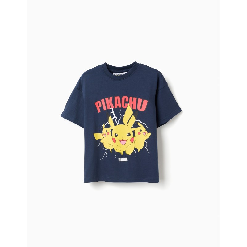 ZY MAGLIA M/M POKEMONDARK BLUE RAGAZZO