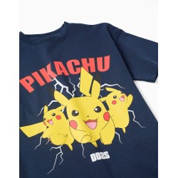 ZY MAGLIA M/M POKEMONDARK BLUE RAGAZZO