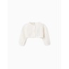 ZY CARDIGAN IN COTONE TRAFORATO BABY GIRL