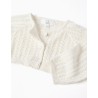 ZY CARDIGAN IN COTONE TRAFORATO BABY GIRL