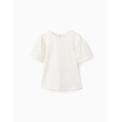 ZY MAGLIA M/M RICAMO WHITE...