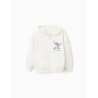 ZY FELPA ZIP GARZATA STITCH RAGAZZA