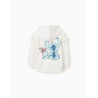 ZY FELPA ZIP GARZATA STITCH RAGAZZA