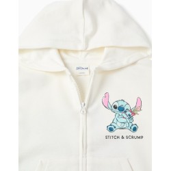 ZY FELPA ZIP GARZATA STITCH RAGAZZA