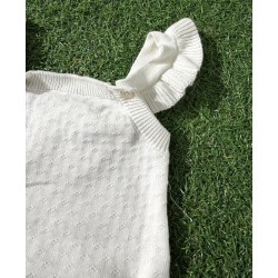 MINI YATSI PAGLIACCETTO FILO WHITE BIMBA