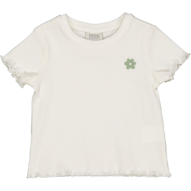 BIRBA MAGLIA M/M A COSTINE FLOWER RAGAZZA