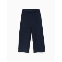 ZY PANTALONE IN FILO BLU...