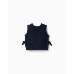 ZY GILET NAVY IN FILO BABY...