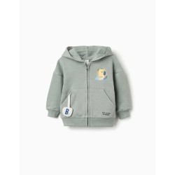 ZY FELPA GARZATA  ZIP BEAR...