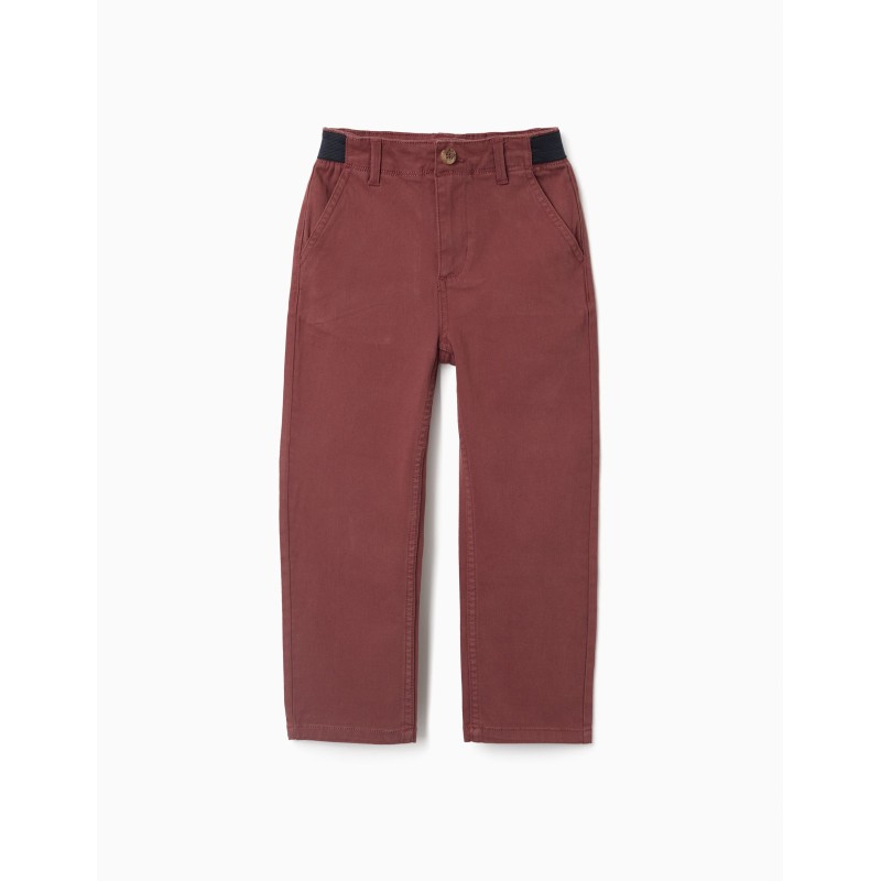 ZY PANTALONE CLASSICO BROWN BOY