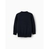 ZY CARDIGAN 'B&S' NAVY BOY