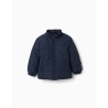 ZY GIUBBOTTO PONGEE NAVY BOY