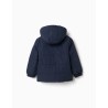 ZY GIUBBOTTO PONGEE NAVY BOY
