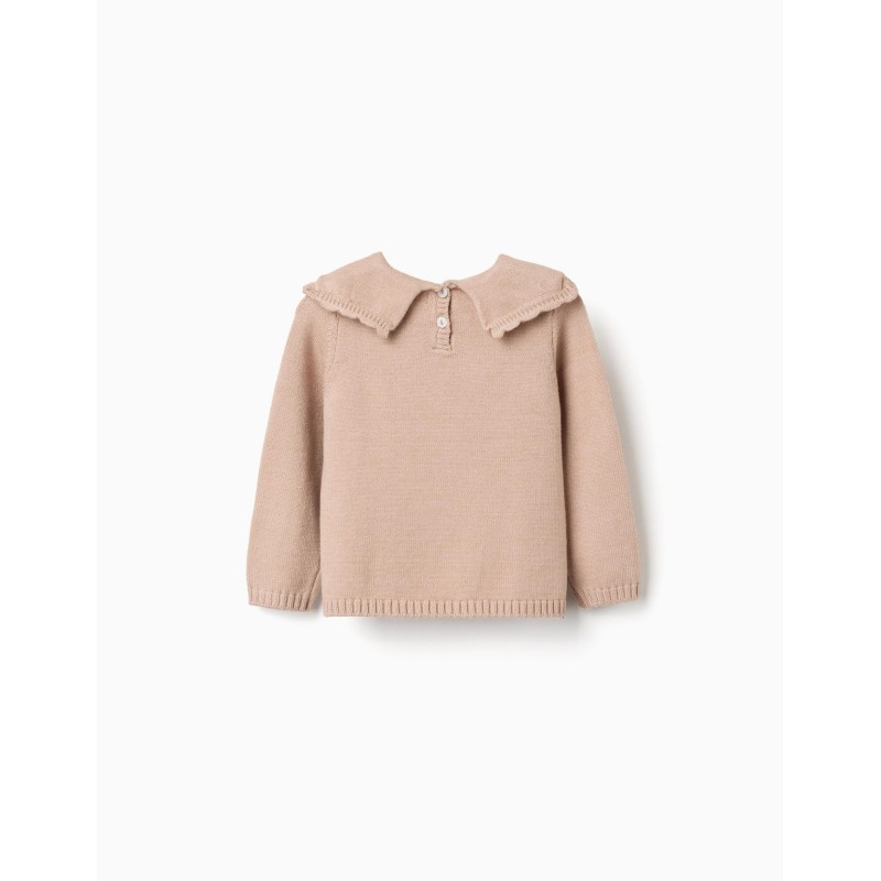 ZY MAGLIONCINO BEIGE BABY GIRL