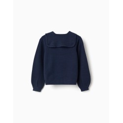 ZY MAGLIONCINO NAVY GIRL