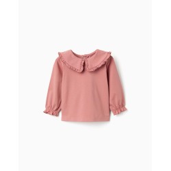 ZY MAGLIA M/L COLLETTO PINK...