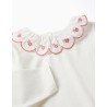 ZY MAGLIA M/L PINK FLOWER BABY GIRL