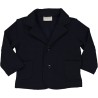 MINI BIRBA GIACCA IN FELPA BLU NAVY BABY BOY