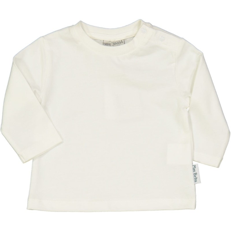 MINI BIRBA MAGLIA M/L BASIC WHITE