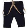 MINI BIRBA PANTALONE IN FELPA NAVY CON BRETELLE BABY BOY