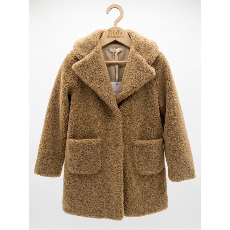 MEILISA BAI CAPPOTTO TEDDY CAMMELLO