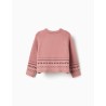 ZY CARDIGAN ROSA RICAMATO BABY GIRL
