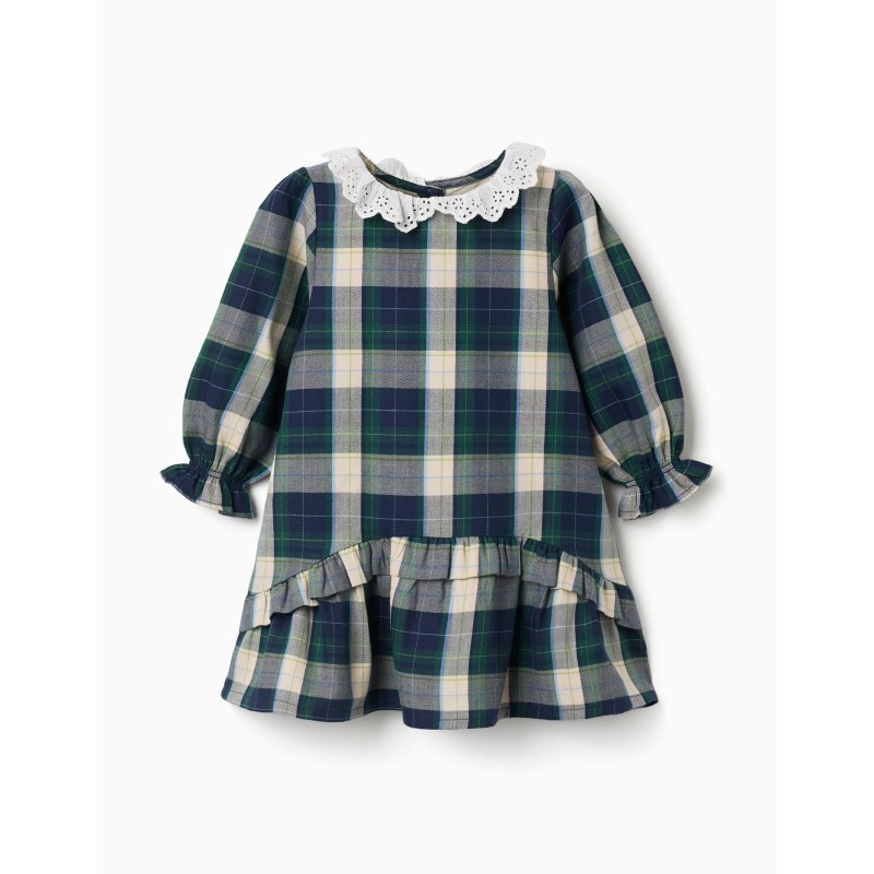 ZY VESTITO IN CHECK BABY GIRL