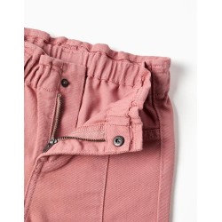 ZY JEANS PINK WIDE LEG BABY GIRL