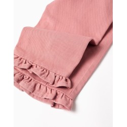 ZY JEANS PINK WIDE LEG BABY GIRL