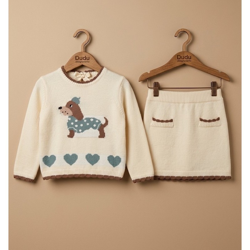 MEILISA BAI COMPLETO IN MAGLIA BASSOTTINO GIRL