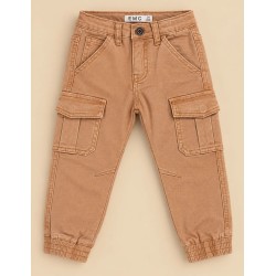 E.M.C. JEANS CARGO BROWN BOY