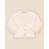 E.M.C. CARDIGAN WHITE FRANGIA GIRL