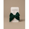 CALAMARO CLIP FIOCCO VERDE BOTELLA