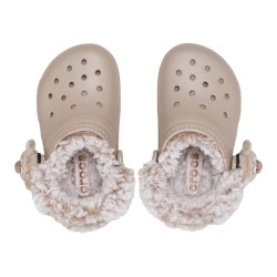 CROCS CLASSIC BEAR FEECE LINED CLOG T