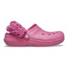 CROCS CLASSIC FLEECE LINED CLOG PINK