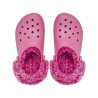 CROCS CLASSIC FLEECE LINED CLOG PINK