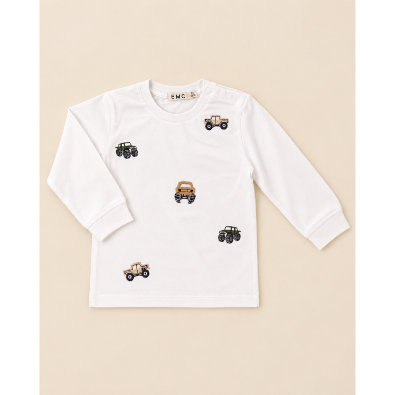 E.M.C. MAGLIA M/L CAR BOY