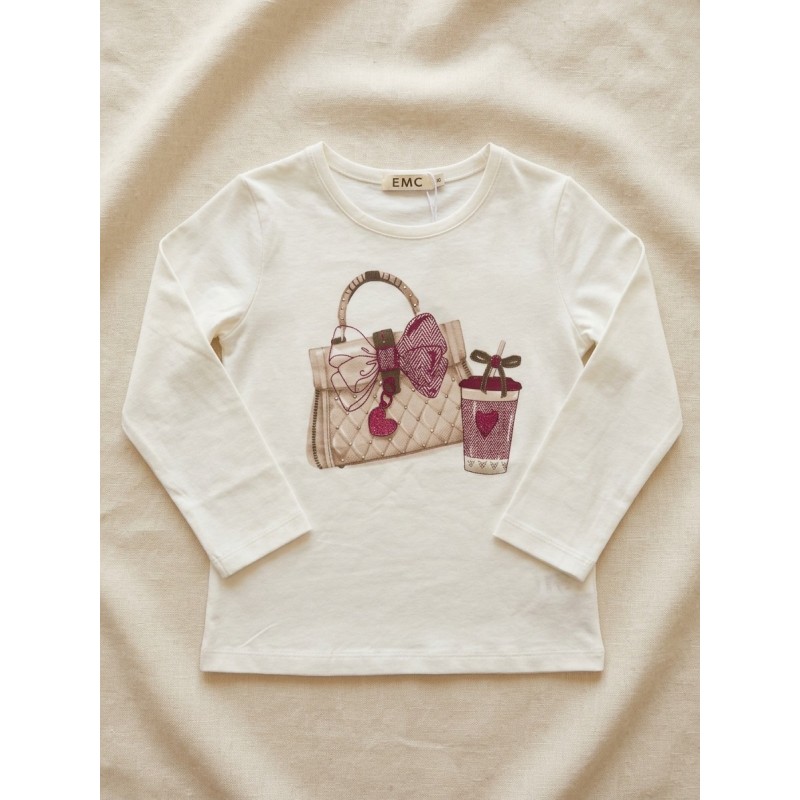 E.M.C. MAGLIA M/L BAG GIRL